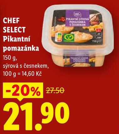 CHEF SELECT Pikantní pomazánka, 150 g
