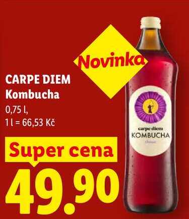 CARPE DIEM Kombucha, 0,75 l