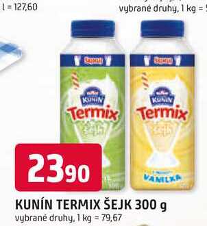 VANILKA KUNÍN TERMIX ŠEJK 300 g