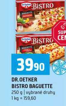 DR.OETKER BISTRO BAGUETTE 250 g vybrané druhy