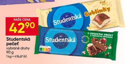 Studentská Bublinky 90g
