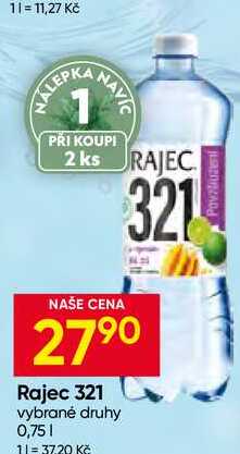 Rajec 321 vybrané druhy 0,75l