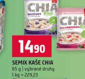 SEMIX KAŠE CHIA 65 g vybrané druhy