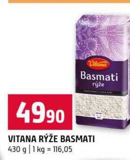 VITANA RÝŽE BASMATI 430 g