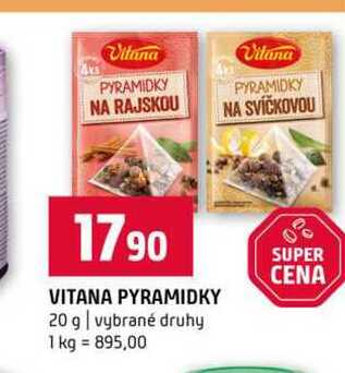 VITANA PYRAMIDKY 20 g vybrané druhy