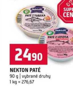 NEKTON PATÉ 90 g vybrané druhy 