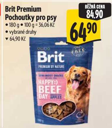 Brit Premium Pochoutky pro psy, 180 g