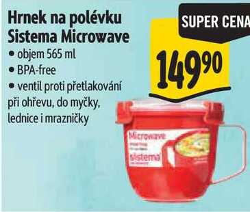 Hrnek na polévku Sistema Microwave
