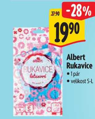 Albert Rukavice, 1 pár  