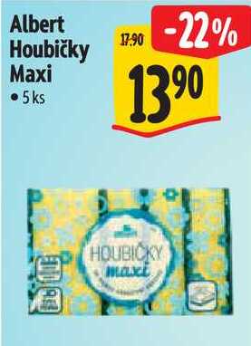 Albert Houbičky Maxi, 5ks  