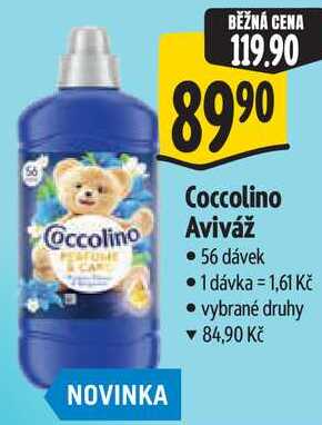 Coccolino Aviváž, 56 dávek