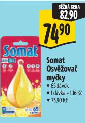 Somat Osvěžovač myčky, 65 dávek