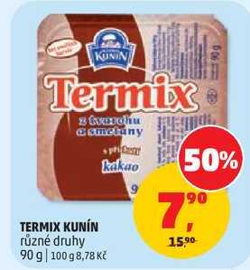 TERMIX KUNIN kakao různé druhy, 90 g