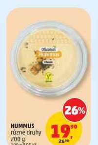 HUMMUS různé druhy, 200 g