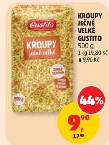 JEČNÉ VELKÉ GUSTITO KROUPY, 500 g