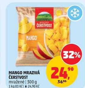 MANGO MRAZIVÁ ČERSTVOST mražené, 300 g