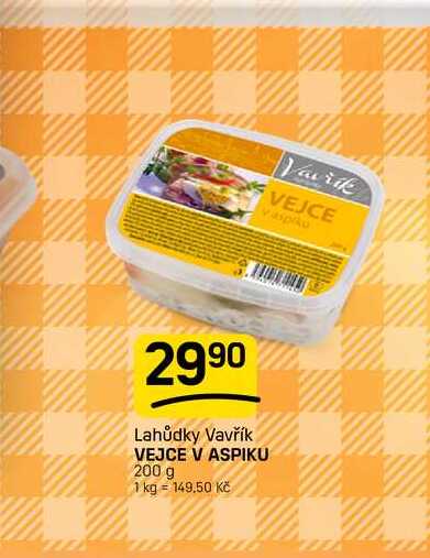 VEJCE V ASPIKU 200 g