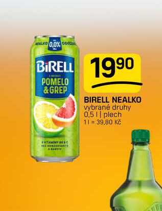 BIRELL NEALKO vybrané druhy 0,5 || plech