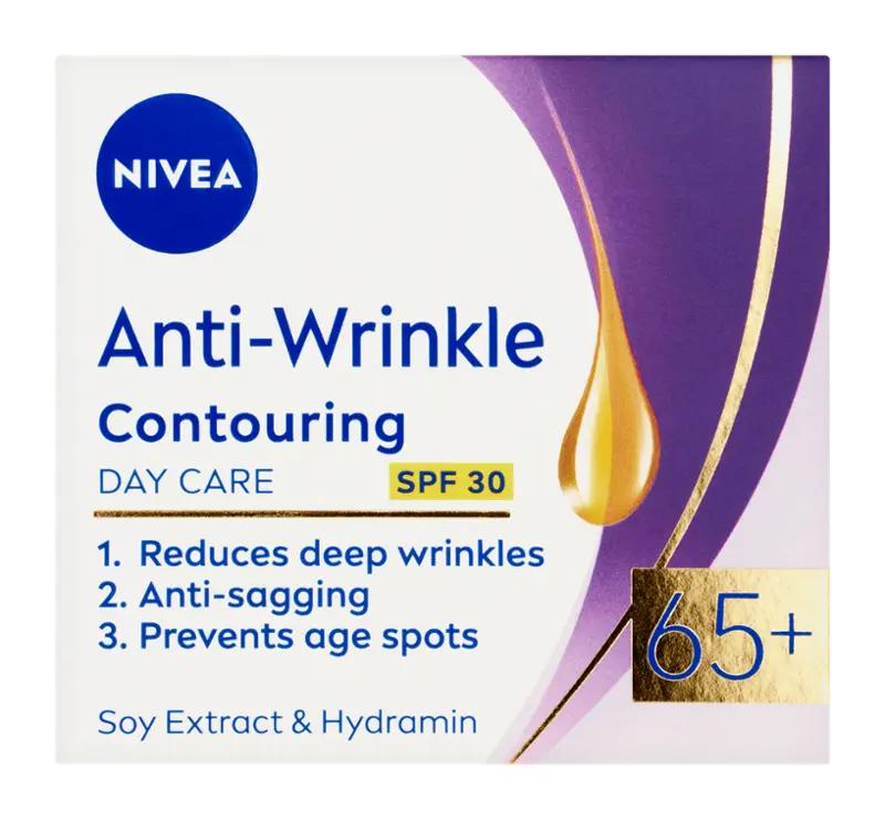 NIVEA Denní krém pro zlepšení kontur 65+ SPF30, 50 ml