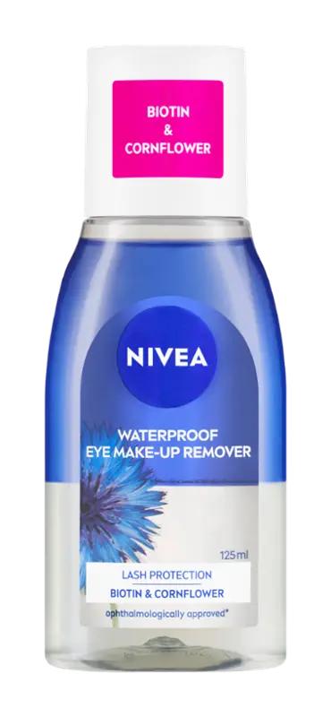 NIVEA Dvoufázový odličovač očí a make-upu s biotinem, 125 ml