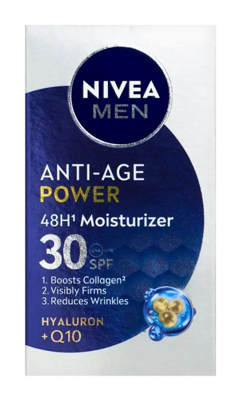 NIVEA Men Hydratační pleťový krém proti vráskám Hyaluron OF 15, 50 ml