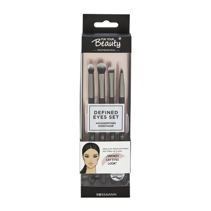 for your Beauty Sada štětců na oči Smokey Cat Eyes, 1 ks