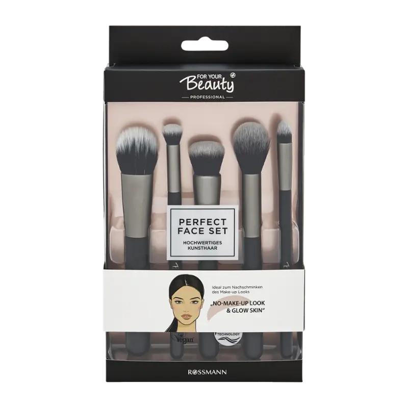 for your Beauty Sada kosmetických štětců Perfect Face, 1 ks