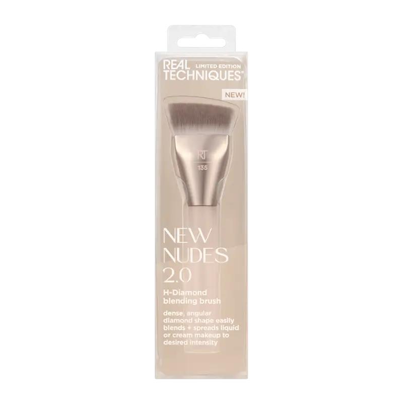 Real Techniques Multifunkční štětec New Nudes H-Diamond, 1 ks
