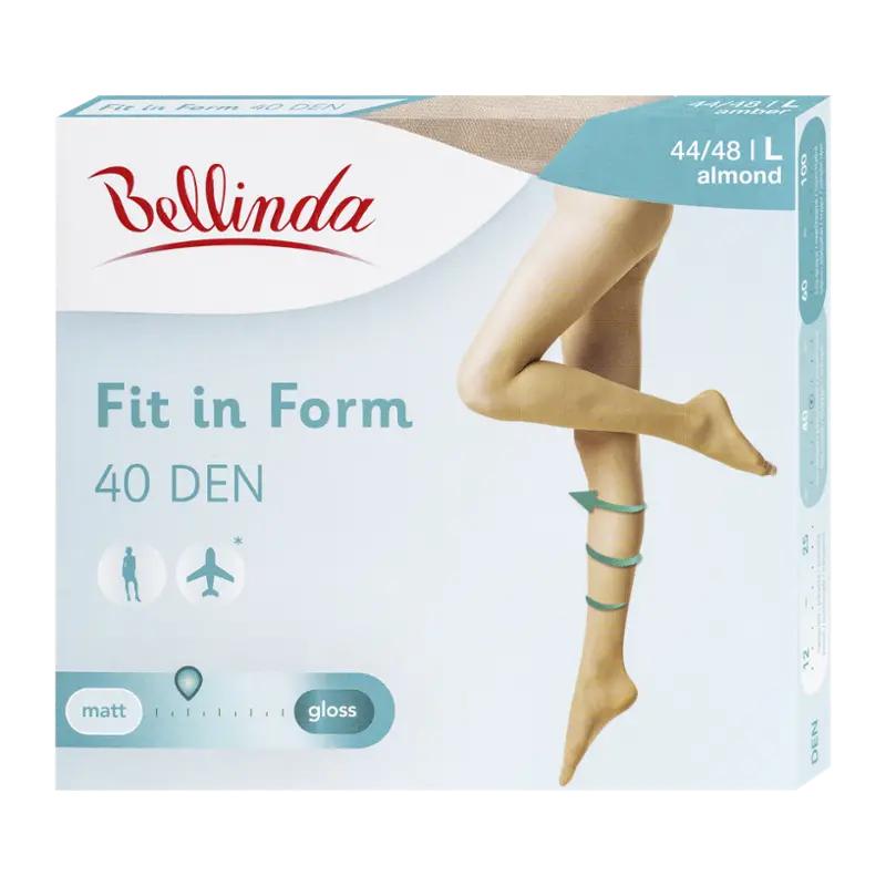 Bellinda Punčochové kalhoty Fit In Form almond 40 DEN vel. L, 1 ks