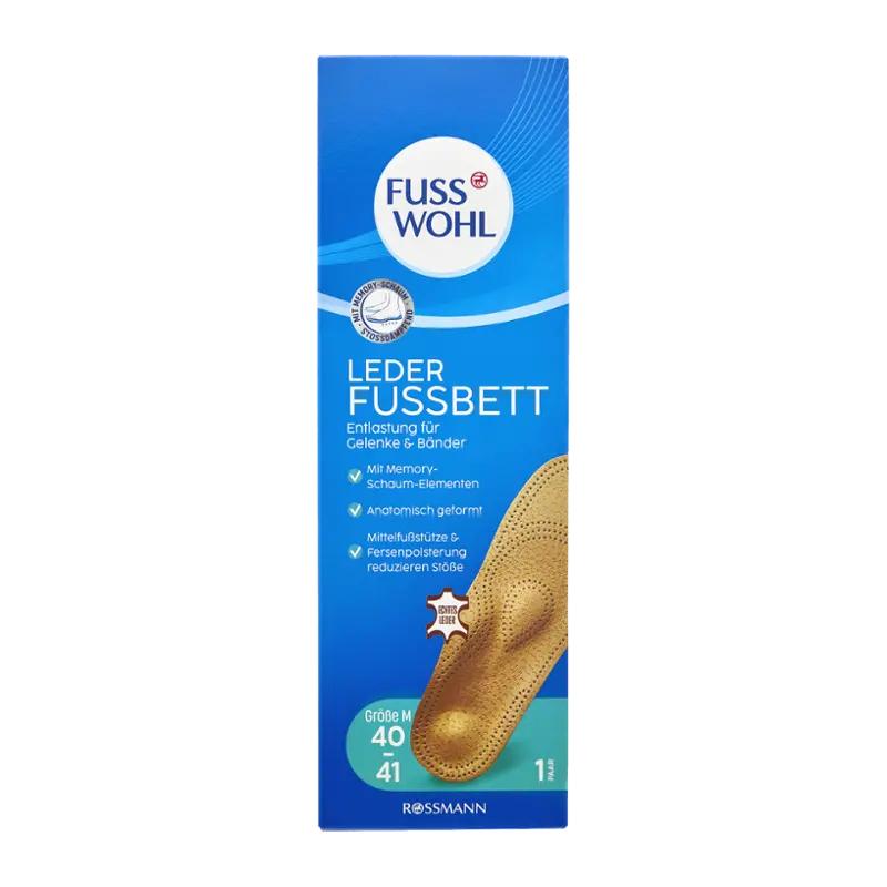 Fusswohl Kožené vložky do bot, 1 ks