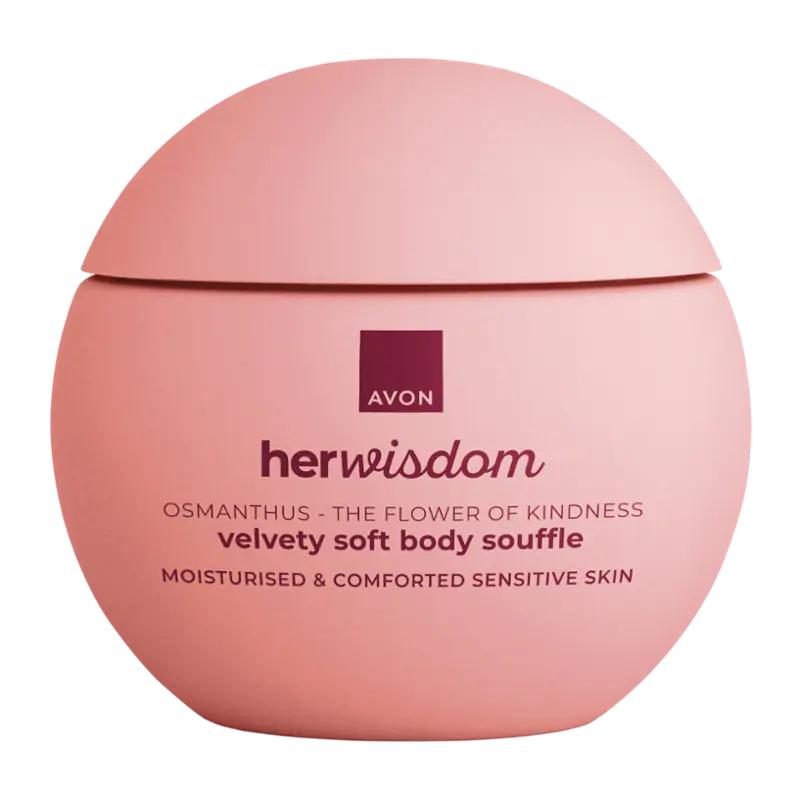 AVON Hydratační tělové souffle pro citlivou pokožku Her Wisdom Osmanthus, 180 ml
