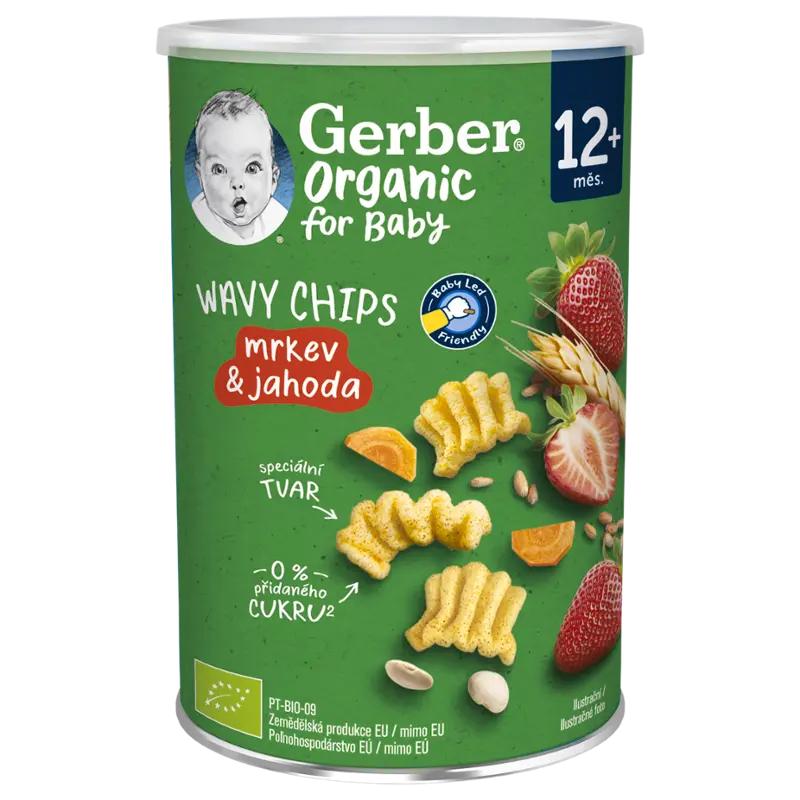 Gerber BIO křupky Wavy chips