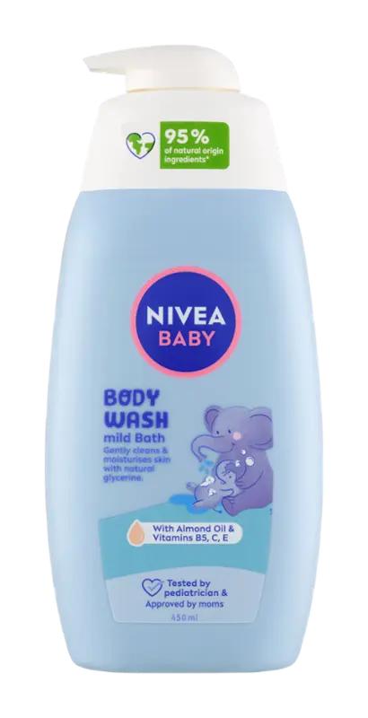 NIVEA Baby Jemný sprchový gel, 450 ml