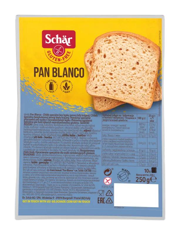 Schär Chléba Pan Blanco krájený bez lepku, 250 g