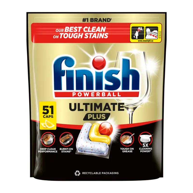 Finish Tablety do myčky Ultimate Plus Lemon, 51 ks