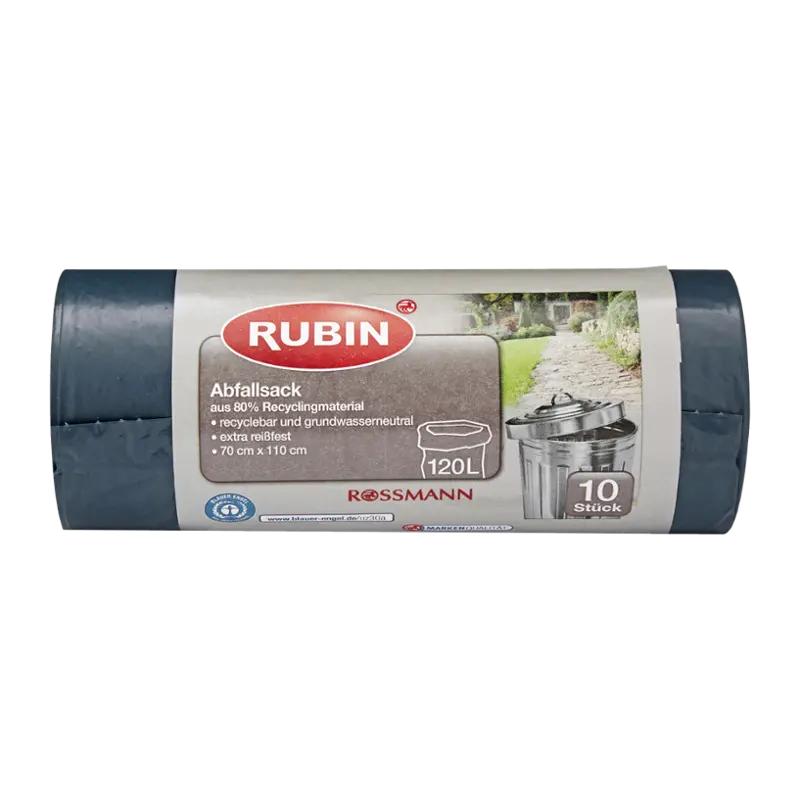 RUBIN Pytle na odpadky recyklované 120 l, 10 ks