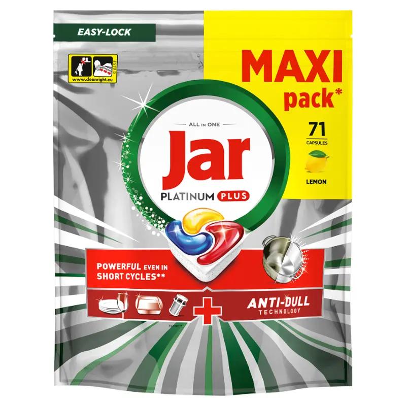 Jar Tablety do myčky Platinum Plus All In One, 71 ks