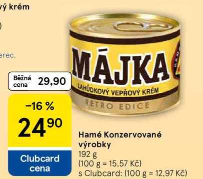 Hamé Konzervované výrobky, 192 g