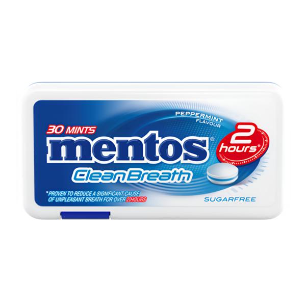 Mentos CleanBreath Peppermint funkční bonbony