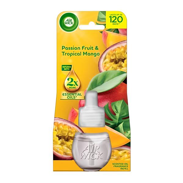 Air Wick Tekutá náplň do elektrického přístroje – Maracuja a tropické mango