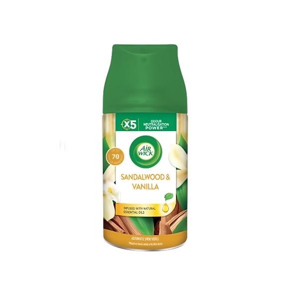 Air Wick Freshmatic Náplň do osvěžovače vzduchu – Vanilka a santalové dřevo