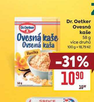 Dr. Oetker Ovesná kaše 58 g