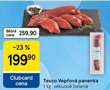 Tesco Vepřová panenka, 1 kg