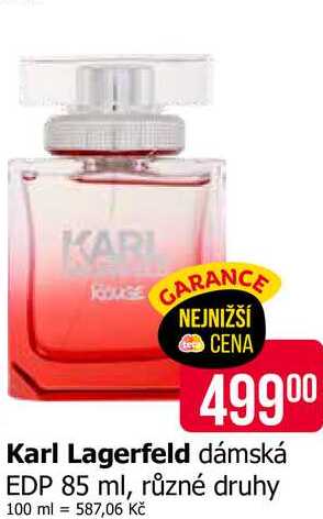 Karl Lagerfeld dámská EDP 85 ml, různé druhy