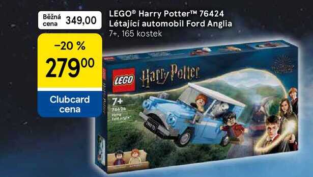 LEGO® Harry Potter™ 76424 Létající automobil Ford Anglia 7+, 165 kostek 