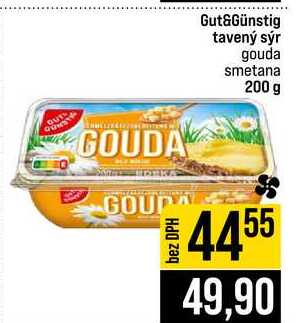 Gut&Günstig tavený sýr gouda smetana 200 g