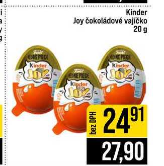 Kinder Joy čokoládové vajíčko 20 g