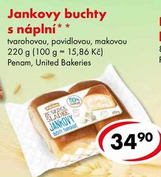 Jankovy buchty s náplní, 220 g 