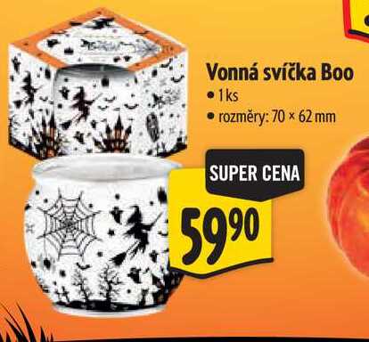 Vonná svíčka Boo 1ks