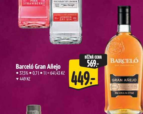 Barceló Gran Añejo 0,7 l